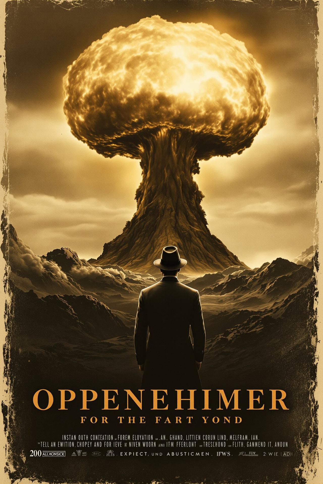 奥本海默 (2023) - 影视工场 奥本海默 - Oppenheimer 影视工场经典影片海报
